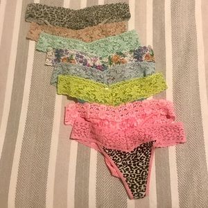 Hanky Panky NWOT Bundle Of 8 Original Rise Thongs